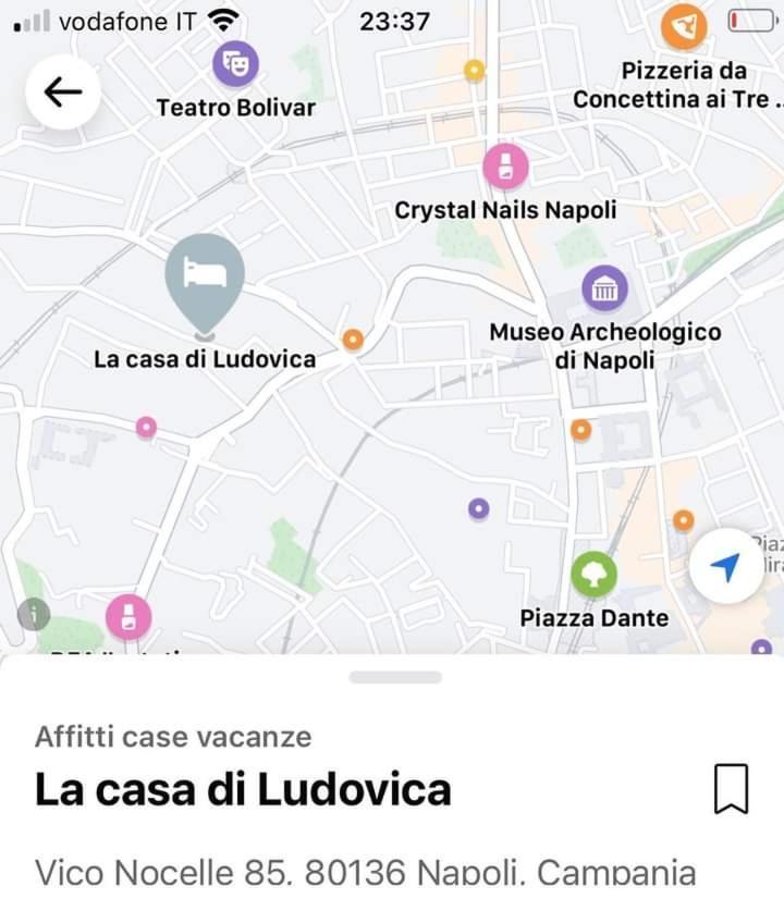 شقة La Casa Di Ludovica نابولي المظهر الخارجي الصورة